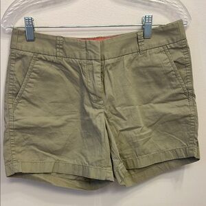 J. Crew Olive Green Women's Cargo Shorts